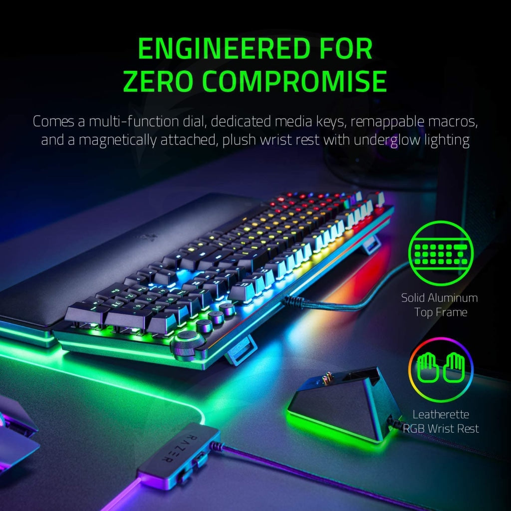 Razer Huntsman Elite Chroma RGB Lighting - Linear Optical Switches Razer Huntsman Elite Chroma RGB Lighting - Linear Optical Switches